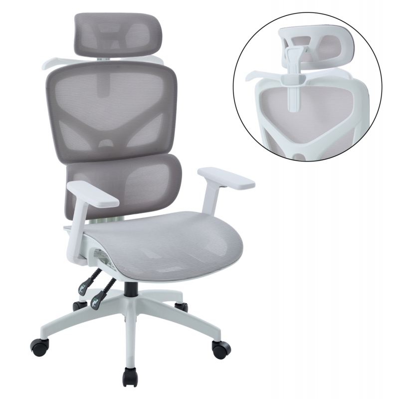 ΚΑΡΕΚΛΑ ΓΡΑΦΕΙΟΥ APEX HM1227.02 ΛΕΥΚΟ PP--ΑΝΟΙΧΤΟ ΓΚΡΙ MESH 70x66x113-130Υεκ ΚΑΡΕΚΛΑ ΓΡΑΦΕΙΟΥ APEX HM1227.02 ΛΕΥΚΟ PP--ΑΝΟΙΧΤΟ ΓΚΡΙ MESH 70x66x113-130Υεκ