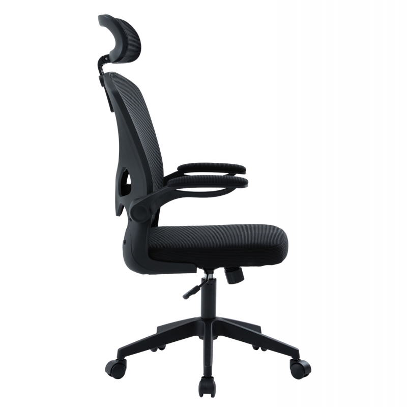 ΚΑΡΕΚΛΑ ΓΡΑΦΕΙΟΥ FLOATER HM1230.01 ΜΑΥΡO MESH & PP 62x62x115-125Υεκ ΚΑΡΕΚΛΑ ΓΡΑΦΕΙΟΥ FLOATER HM1230.01 ΜΑΥΡO MESH & PP 62x62x115-125Υεκ