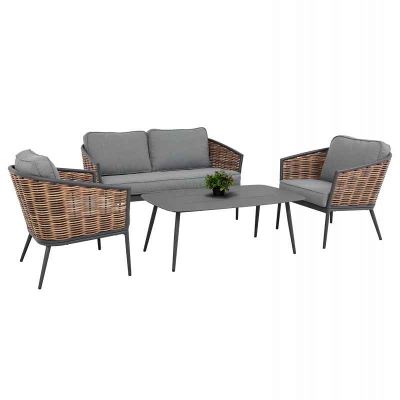 ΣΕΤ ΣΑΛΟΝΙ 4ΤΜΧ CASSIAN HM6552.01 ΑΛΟΥΜΙΝΙΟ & ΜΑΞΙΛΑΡΙΑ ΓΚΡΙ-ΜΠΕΖ P.E.RATTAN ΣΕΤ ΣΑΛΟΝΙ 4ΤΜΧ CASSIAN HM6552.01 ΑΛΟΥΜΙΝΙΟ & ΜΑΞΙΛΑΡΙΑ ΓΚΡΙ-ΜΠΕΖ P.E.RATTAN