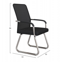 ΚΑΡΕΚΛΑ ΕΠΙΣΚΕΠΤΗ STED HM1232.01 ΜΑΥΡO MESH--ΠΟΔΙΑ/ΜΠΡΑΤΣΑ ΧΡΩΜΙΟΥ 55x59x89Υεκ ΚΑΡΕΚΛΑ ΕΠΙΣΚΕΠΤΗ STED HM1232.01 ΜΑΥΡO MESH--ΠΟΔΙΑ/ΜΠΡΑΤΣΑ ΧΡΩΜΙΟΥ 55x59x89Υεκ