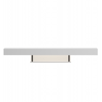 ΕΠΙΠΛΟ ΤΗΛΕΟΡΑΣΗΣ ΤΟΙΧΟΥ ME LED SAVOR HM18381.02 ΜΕΛΑΜΙΝΗ ΛΕΥΚΗ 150x29,5x22Υεκ