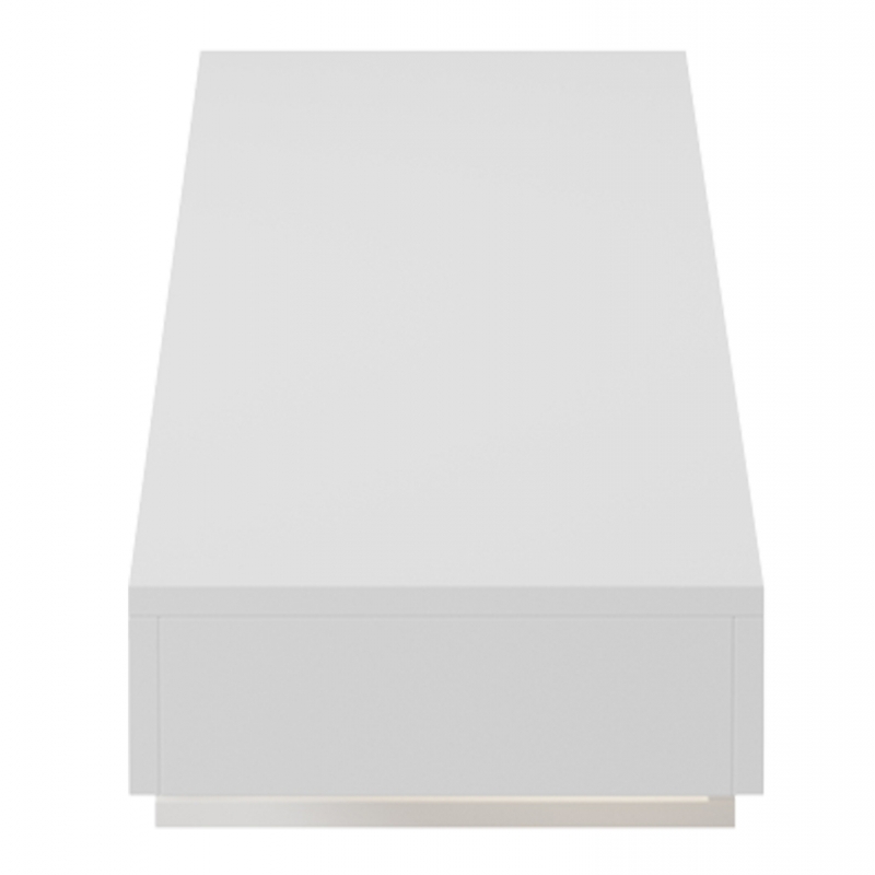 ΕΠΙΠΛΟ ΤΗΛΕΟΡΑΣΗΣ ΤΟΙΧΟΥ ME LED SAVOR HM18381.02 ΜΕΛΑΜΙΝΗ ΛΕΥΚΗ 150x29,5x22Υεκ