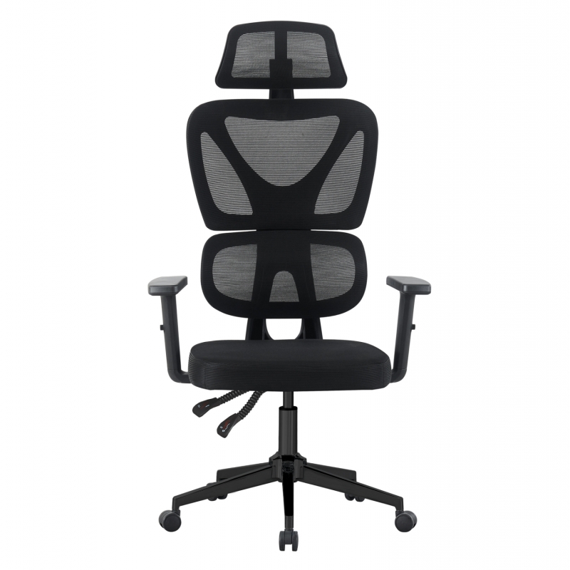 ΚΑΡΕΚΛΑ ΓΡΑΦΕΙΟΥ NOVAR HM1218.01 ΜΑΥΡO MESH--ΒΑΣΗ PP 51x49x121-129Υεκ ΚΑΡΕΚΛΑ ΓΡΑΦΕΙΟΥ NOVAR HM1218.01 ΜΑΥΡO MESH--ΒΑΣΗ PP 51x49x121-129Υεκ