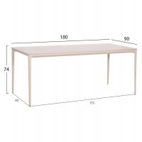 ΣΕΤ ΤΡΑΠΕΖΑΡΙΑΣ 7ΤΜΧ STAD HM10863.02 ΜΠΕΖ ΑΛΟΥΜ. & OLEFIN-ΛΕΥΚΟ SINTERED STONE TOP ΣΕΤ ΤΡΑΠΕΖΑΡΙΑΣ 7ΤΜΧ STAD HM10863.02 ΜΠΕΖ ΑΛΟΥΜ. & OLEFIN-ΛΕΥΚΟ SINTERED STONE TOP