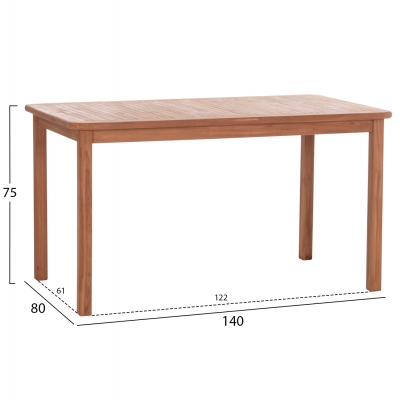 ΣΕΤ ΤΡΑΠΕΖΑΡΙΑΣ ΕΞ.ΧΩΡΟΥ 5ΤΜΧ ROBBIE ΗΜ10926 ΞΥΛΟ TEAK ΣΕ ΦΥΣΙΚΟ ΣΕΤ ΤΡΑΠΕΖΑΡΙΑΣ ΕΞ.ΧΩΡΟΥ 5ΤΜΧ ROBBIE ΗΜ10926 ΞΥΛΟ TEAK ΣΕ ΦΥΣΙΚΟ