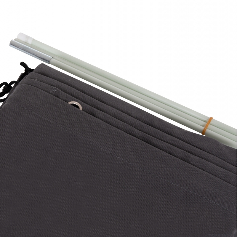 ΚΑΛΥΜΜΑ 4X4m ΓΙΑ ΟΜΠΡΕΛΑ HM6621.01 - SPUN POLYESTER ΣΕ ΓΚΡΙ