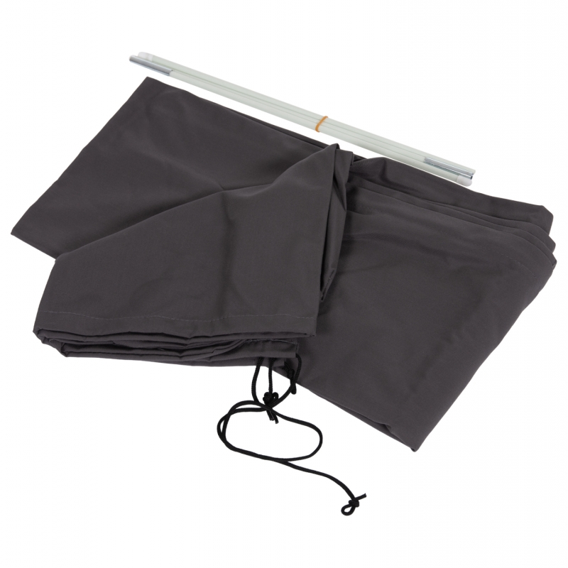 ΚΑΛΥΜΜΑ 3X4m ΓΙΑ ΟΜΠΡΕΛΑ HM6620.01 - SPUN POLYESTER ΣΕ ΓΚΡΙ