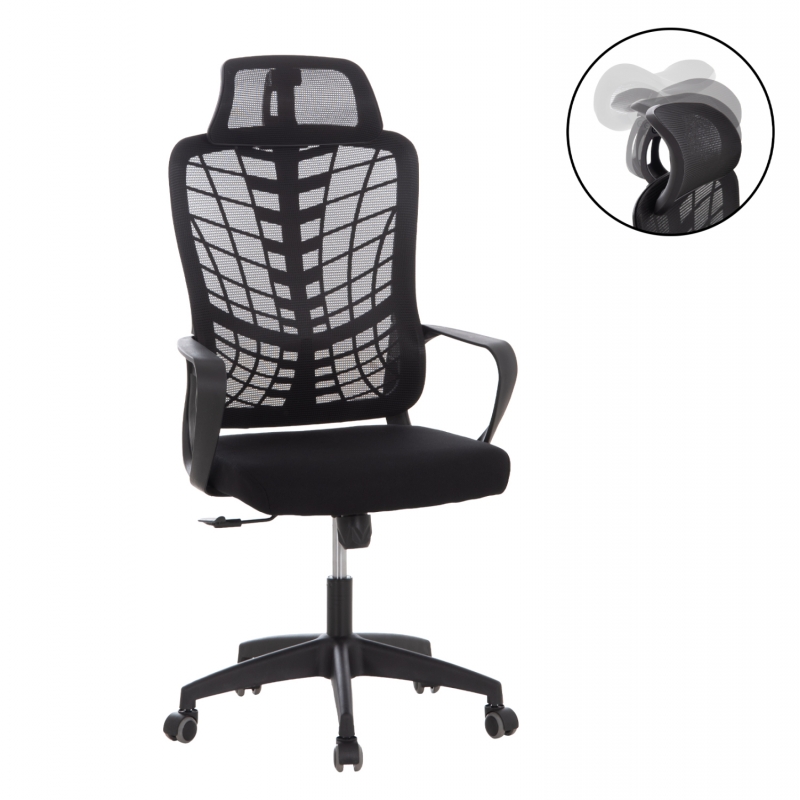 ΚΑΡΕΚΛΑ ΓΡΑΦΕΙΟΥ ELVAR HM1219.01 ΜΑΥΡO MESH--ΒΑΣΗ ΠΟΛΥΠΡΟΠΥΛΕΝΙΟΥ 63x56x125Υεκ ΚΑΡΕΚΛΑ ΓΡΑΦΕΙΟΥ ELVAR HM1219.01 ΜΑΥΡO MESH--ΒΑΣΗ ΠΟΛΥΠΡΟΠΥΛΕΝΙΟΥ 63x56x125Υεκ