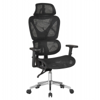 ΚΑΡΕΚΛΑ ΓΡΑΦΕΙΟΥ NOVAR HM1217.01 ΜΑΥΡO MESH--ΒΑΣΗ ΧΡΩΜΙΟΥ 51x49x129Υεκ ΚΑΡΕΚΛΑ ΓΡΑΦΕΙΟΥ NOVAR HM1217.01 ΜΑΥΡO MESH--ΒΑΣΗ ΧΡΩΜΙΟΥ 51x49x129Υεκ