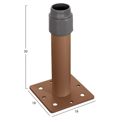 ΒΑΣΗ ΟΜΠΡΕΛΑΣ ΑΛΟΥΜΙΝΙΟΥ HM6607.02 HEAT TRANSFER ΑΛΟΥΜΙΝΙΟ 18x18x30Υεκ. ΒΑΣΗ ΟΜΠΡΕΛΑΣ ΑΛΟΥΜΙΝΙΟΥ HM6607.02 HEAT TRANSFER ΑΛΟΥΜΙΝΙΟ 18x18x30Υεκ.