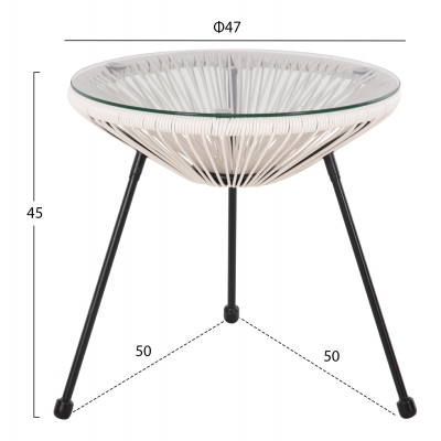 ΣΕΤ ΕΞΩΤΕΡΙΚΟΥ ΧΩΡΟΥ 3ΤΜΧ ACAPULCO HM11861.12 P.E.RATTAN ΛΕΥΚΟ-ΜΕΤΑΛΛΟ ΣΕ ΜΑΥΡΟ ΣΕΤ ΕΞΩΤΕΡΙΚΟΥ ΧΩΡΟΥ 3ΤΜΧ ACAPULCO HM11861.12 P.E.RATTAN ΛΕΥΚΟ-ΜΕΤΑΛΛΟ ΣΕ ΜΑΥΡΟ