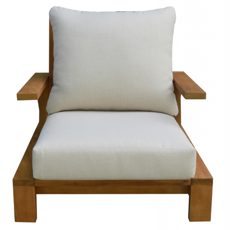ΠΟΛΥΘΡΟΝΑ LOUNGE MIREX HM6641 ΞΥΛΟ ΑΚΑΚΙΑΣ ΦΥΣΙΚΟ-ΕΚΡΟΥ ΜΑΞΙΛΑΡΙΑ 80x96x62Υεκ