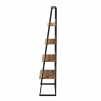 ΡΑΦΙΕΡΑ IZABEL HM18376.01 ΜΕΤΑΛΛΟ--ΜΕΛΑΜΙΝΗ ΣΕ OAK 75x36x185Υεκ. ΡΑΦΙΕΡΑ IZABEL HM18376.01 ΜΕΤΑΛΛΟ--ΜΕΛΑΜΙΝΗ ΣΕ OAK 75x36x185Υεκ.