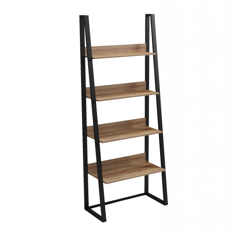 ΡΑΦΙΕΡΑ IZABEL HM18376.01 ΜΕΤΑΛΛΟ--ΜΕΛΑΜΙΝΗ ΣΕ OAK 75x36x185Υεκ. ΡΑΦΙΕΡΑ IZABEL HM18376.01 ΜΕΤΑΛΛΟ--ΜΕΛΑΜΙΝΗ ΣΕ OAK 75x36x185Υεκ.