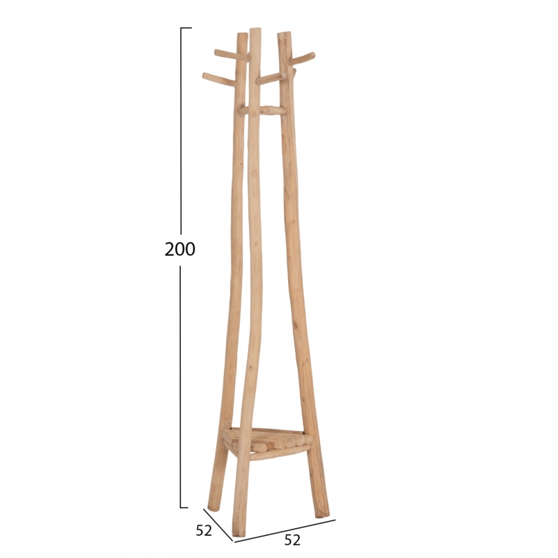 ΚΑΛΟΓΕΡΟΣ ΜΕ 3 ΚΟΛΩΝΕΣ TRIDEM HM4881 ΞΥΛΟ TEAK ΣΕ ΦΥΣΙΚΟ 52x52x200Υεκ. ΚΑΛΟΓΕΡΟΣ ΜΕ 3 ΚΟΛΩΝΕΣ TRIDEM HM4881 ΞΥΛΟ TEAK ΣΕ ΦΥΣΙΚΟ 52x52x200Υεκ.
