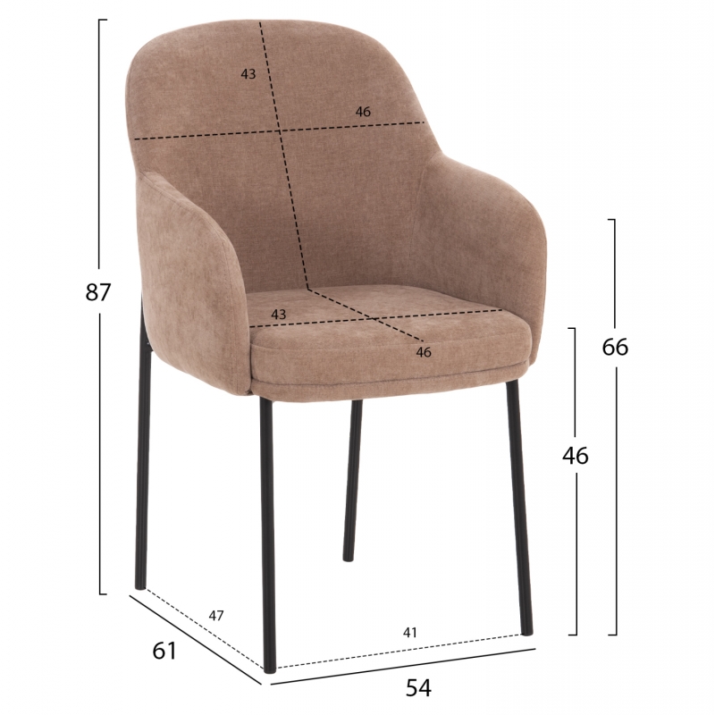 ΣΕΤ ΤΡΑΠΕΖΑΡΙΑΣ 7ΤΜΧ MANIDO HM10949.03 MDF TOP--ΥΦΑΣΜΑ TAUPE & ΜΕΤΑΛΛΟ ΜΑΥΡΟ ΣΕΤ ΤΡΑΠΕΖΑΡΙΑΣ 7ΤΜΧ MANIDO HM10949.03 MDF TOP--ΥΦΑΣΜΑ TAUPE & ΜΕΤΑΛΛΟ ΜΑΥΡΟ