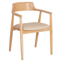 ΠΟΛΥΘΡΟΝΑ ΤΡΑΠΕΖΑΡΙΑΣ TARGA HM18336.11 RUBBERWOOD ΦΥΣΙΚΟ & PU ΕΚΡΟΥ 58x54x78Yεκ ΠΟΛΥΘΡΟΝΑ ΤΡΑΠΕΖΑΡΙΑΣ TARGA HM18336.11 RUBBERWOOD ΦΥΣΙΚΟ & PU ΕΚΡΟΥ 58x54x78Yεκ