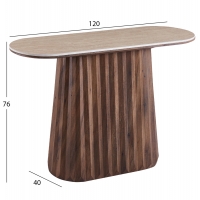 ΚΟΝΣΟΛΑ WALDEN HM18439 ΚΕΡΑΜΙΚΟ TOP ΤΡΑΒΕΡΤΙΝΑ--MDF ΒΑΣΗ ΚΑΡΥΔΙ 120x40x76Υεκ ΚΟΝΣΟΛΑ WALDEN HM18439 ΚΕΡΑΜΙΚΟ TOP ΤΡΑΒΕΡΤΙΝΑ--MDF ΒΑΣΗ ΚΑΡΥΔΙ 120x40x76Υεκ