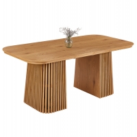 ΤΡΑΠΕΖΙ ΤΡΑΠΕΖΑΡΙΑΣ ΕΠΕΚΤΕΙΝΟΜΕΝΟ VERLO HM18436 MDF ΣΕ ΦΥΣΙΚΟ 120/150/180x90x75Υεκ.