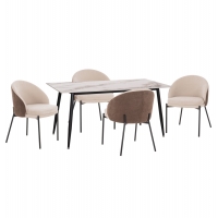 ΣΕΤ ΤΡΑΠΕΖΑΡΙΑΣ 5ΤΜΧ DETTON HM10951.02 ΚΕΡΑΜΙΚΟ TOP--ΥΦΑΣΜΑ ΜΠΕΖ/ΚΑΦΕ & ΜΕΤΑΛ.ΠΟΔΙΑ ΣΕΤ ΤΡΑΠΕΖΑΡΙΑΣ 5ΤΜΧ DETTON HM10951.02 ΚΕΡΑΜΙΚΟ TOP--ΥΦΑΣΜΑ ΜΠΕΖ/ΚΑΦΕ & ΜΕΤΑΛ.ΠΟΔΙΑ