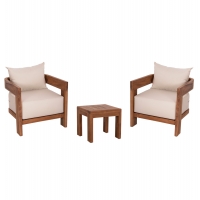 LOUNGE ΣΕΤ KIOTO HM10960 ΤΡΑΠΕΖΑΚΙ & 2 ΠΟΛΥΘΡΟΝΕΣ--ΞΥΛΟ TEAK--ΜΠΕΖ ΜΑΞΙΛΑΡΙΑ LOUNGE ΣΕΤ KIOTO HM10960 ΤΡΑΠΕΖΑΚΙ & 2 ΠΟΛΥΘΡΟΝΕΣ--ΞΥΛΟ TEAK--ΜΠΕΖ ΜΑΞΙΛΑΡΙΑ