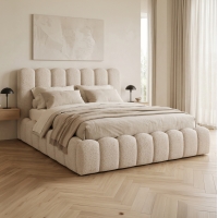 ΚΡΕΒΑΤΙ ΔΙΠΛΟ MARIUS HM759.03 ΜΠΕΖ CHENILLE ΥΦΑΣΜΑ-- ΓΙΑ ΣΤΡΩΜΑ 160x200εκ ΚΡΕΒΑΤΙ ΔΙΠΛΟ MARIUS HM759.03 ΜΠΕΖ CHENILLE ΥΦΑΣΜΑ-- ΓΙΑ ΣΤΡΩΜΑ 160x200εκ