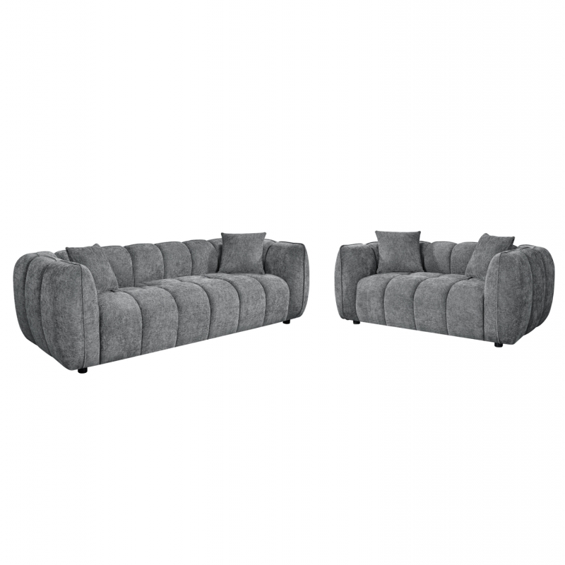 ΣΕΤ ΣΑΛΟΝΙ 3ΘΕΣΙΟΣ & 2ΘΕΣΙΟΣ LYKKE HM10812.01 ΓΚΡΙ ΥΦΑΣΜΑ ΣΕΤ ΣΑΛΟΝΙ 3ΘΕΣΙΟΣ & 2ΘΕΣΙΟΣ LYKKE HM10812.01 ΓΚΡΙ ΥΦΑΣΜΑ