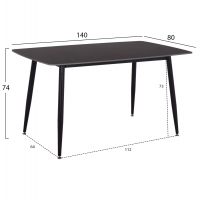 ΣΕΤ ΤΡΑΠΕΖΑΡΙΑΣ 5ΤΜΧ RAVEN HM12116.03 ΚΕΡΑΜΙΚΟ TOP ΜΑΥΡΟ ΜΑΡΜΑΡΟ--ΜΑΥΡΟ ΒΕΛΟΥΔΟ