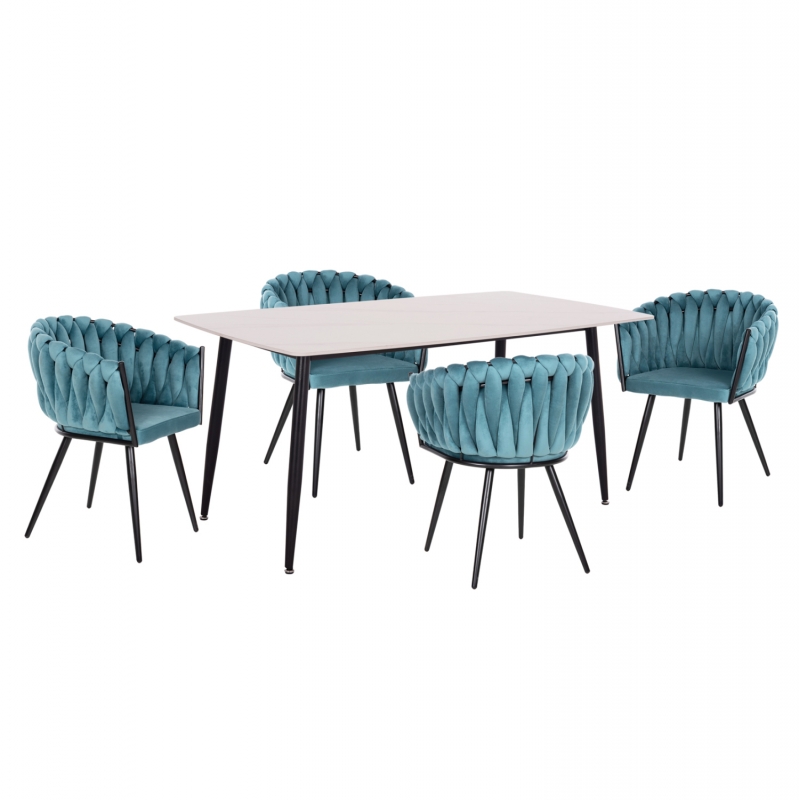 ΣΕΤ ΤΡΑΠΕΖΑΡΙΑΣ 5ΤΜΧ RAVEN HM12121.01 ΚΕΡΑΜΙΚΟ TOP ΛΕΥΚΟ ΜΑΡΜΑΡΟ--ΤΙΡΚΟΥΑΖ ΒΕΛΟΥΔΟ ΣΕΤ ΤΡΑΠΕΖΑΡΙΑΣ 5ΤΜΧ RAVEN HM12121.01 ΚΕΡΑΜΙΚΟ TOP ΛΕΥΚΟ ΜΑΡΜΑΡΟ--ΤΙΡΚΟΥΑΖ ΒΕΛΟΥΔΟ