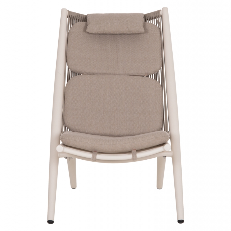 ΠΟΛΥΘΡΟΝΑ RELAX REMUS HM6642.02 ΑΛΟΥΜΙΝΙΟ ΛΕΥΚΟ-ΣΧΟΙΝΙ OLEFIN ΜΠΕΖ 63x87x94Υεκ.