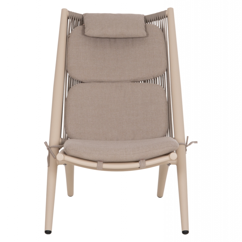 ΠΟΛΥΘΡΟΝΑ RELAX REMUS HM6642.04 ΑΛΟΥΜΙΝΙΟ ΣΑΜΠΑΝΙ-ΣΧΟΙΝΙ OLEFIN ΜΠΕΖ 63x87x94Υεκ.