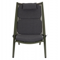 ΠΟΛΥΘΡΟΝΑ RELAX REMUS HM6642.07 ΑΛΟΥΜΙΝΙΟ & ΣΧΟΙΝΙ OLEFIN ΣΕ OLIVE GREEN 63x87x94Υεκ