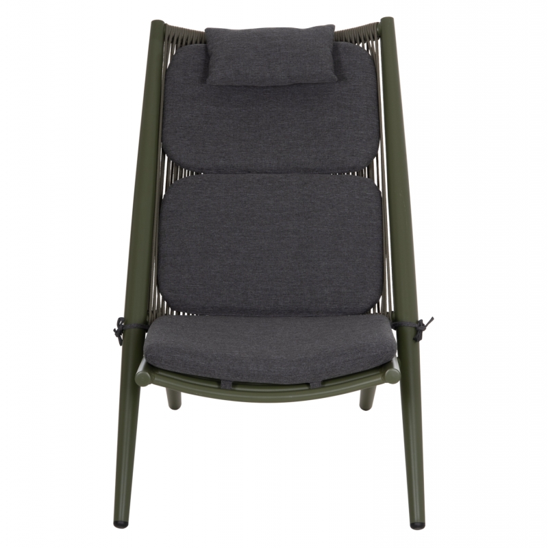 ΠΟΛΥΘΡΟΝΑ RELAX REMUS HM6642.07 ΑΛΟΥΜΙΝΙΟ & ΣΧΟΙΝΙ OLEFIN ΣΕ OLIVE GREEN 63x87x94Υεκ