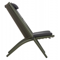 ΠΟΛΥΘΡΟΝΑ RELAX REMUS HM6642.07 ΑΛΟΥΜΙΝΙΟ & ΣΧΟΙΝΙ OLEFIN ΣΕ OLIVE GREEN 63x87x94Υεκ