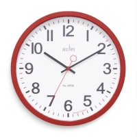 Acctim - Ρολόι Τοίχου 35cm Kempston Red