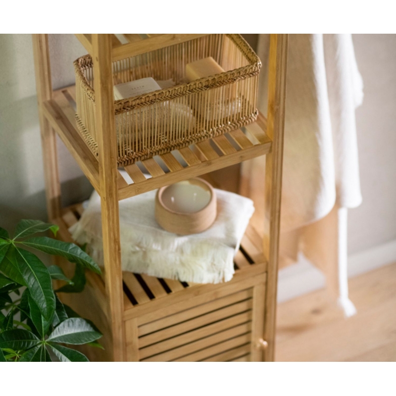 Andrea House - Ντουλάπι Μπάνιου Nordic Bamboo 140cm Andrea House - Ντουλάπι Μπάνιου Nordic Bamboo 140cm