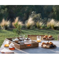 Andrea House - Δίσκος Σερβιρίσματος Rattan 56x36cm Andrea House - Δίσκος Σερβιρίσματος Rattan 56x36cm