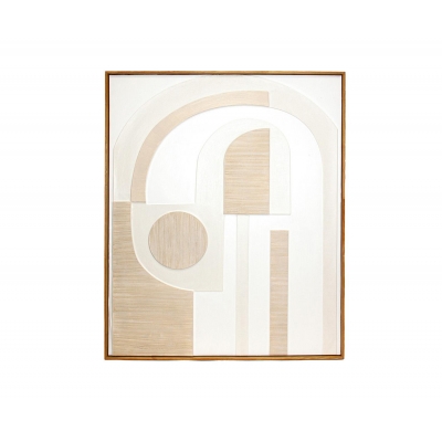 Andrea House - Χειροποίητος Πίνακας Ζωγραφικής Abstract Niza 80x100cm