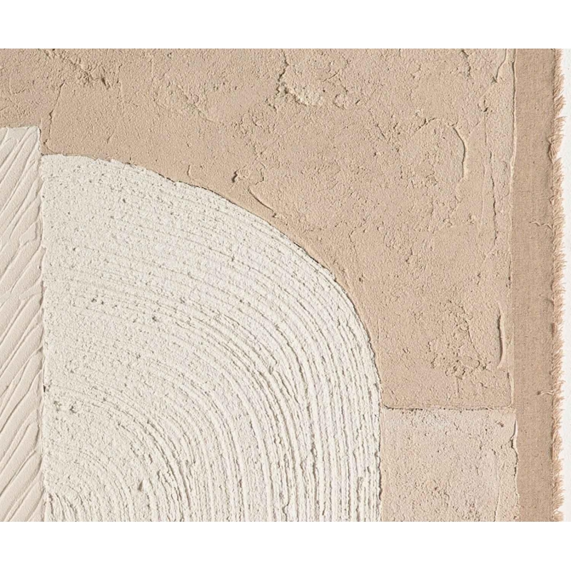 Andrea House - Χειποίητος Πίνακας Ζωγραφικής Abstract Horizon 80x80cm