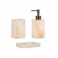 Andrea House - Μαρμάρινη Αντλία Για Σαπούνι White/Beige Marble Andrea House - Μαρμάρινη Αντλία Για Σαπούνι White/Beige Marble
