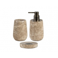 Andrea House - Μαρμάρινο Ποτηράκι Για Οδοντόβουρτσες Brown Marble Andrea House - Μαρμάρινο Ποτηράκι Για Οδοντόβουρτσες Brown Marble