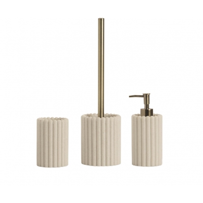 Andrea House - Αντλία Για Σαπούνι Stripes Beige