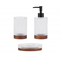 Andrea House - Αντλία Για Σαπούνι Wooden Glass