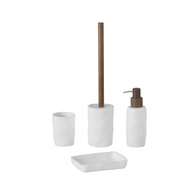 Andrea House - Αντλία Για Σαπούνι Irregular White Resin