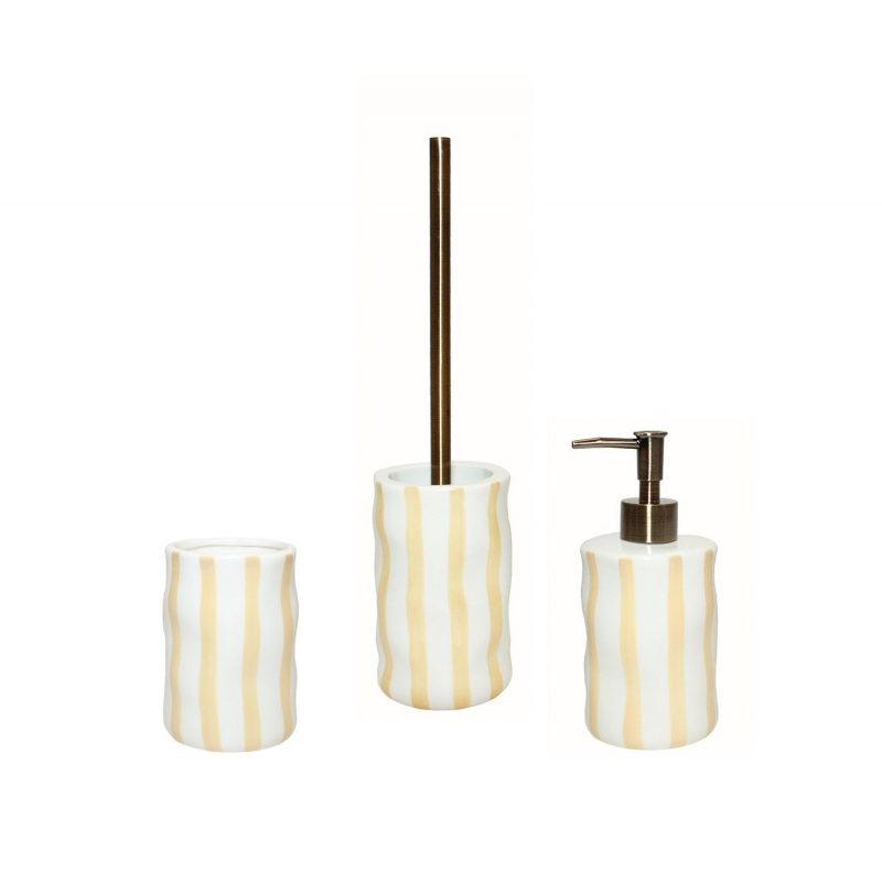 Andrea House - Αντλία Για σαπούνι Bari White - Beige