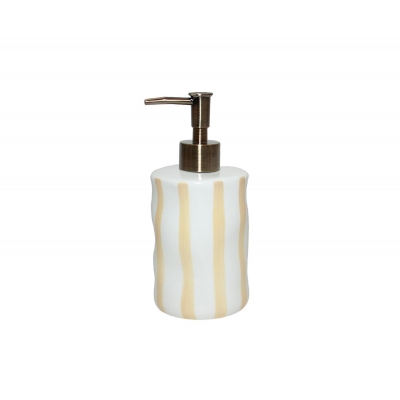 Andrea House - Αντλία Για σαπούνι Bari White - Beige