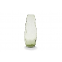 Andrea House - Γυάλινο Βάζο Serenity Green Medium 15 x 34,5cm