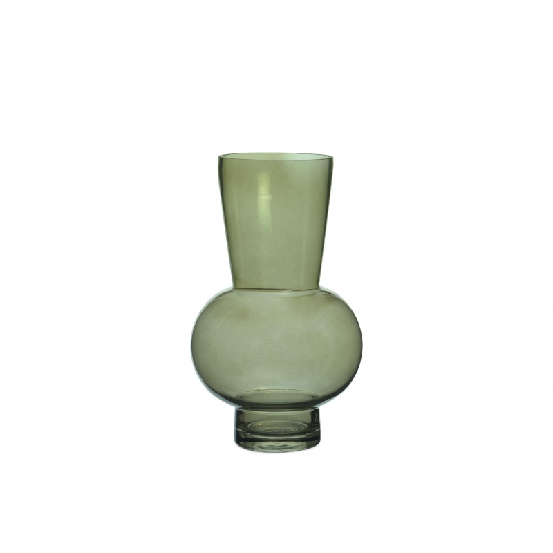 Andrea House - Γυάλινο Βάζο Piero Green Medium 18 x 30,5cm