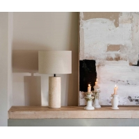 Andrea House - Επιτραπέζιο Φωτιστικό Glow Travertine Linen
