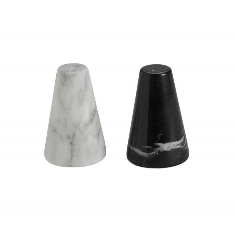 Andrea House - Σετ Αλάτι-Πιπέρι Marble Black/White Andrea House - Σετ Αλάτι-Πιπέρι Marble Black/White